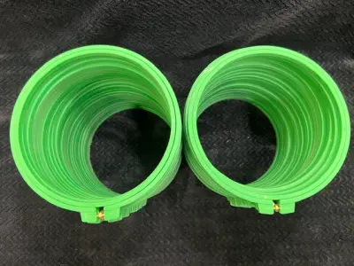 Used Tajima Round tubular hoop rings 21 cm – photo 2 – Buckets of Ink