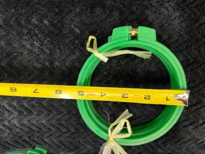 Used Tajima Round tubular hoop rings 12 cm – photo 3 – Buckets of Ink