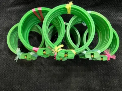 Used Tajima Round tubular hoop rings 15 cm – photo 3 – Buckets of Ink