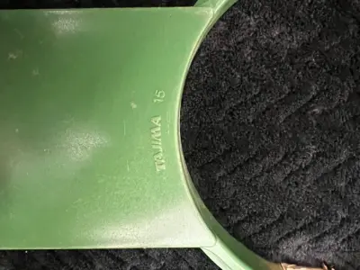 Used Tajima 15 cm round hoop with side plates – photo 2 – Buckets of Ink