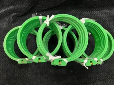 Used Tajima Round tubular hoop rings 18 cm – photo 4 – Buckets of Ink