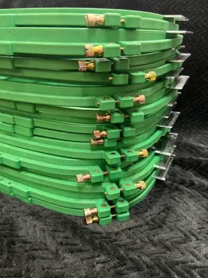 Used Tajima Square tubular hoop ~30 cm – photo 7 – Buckets of Ink